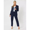 Amy Slim Leg Pant - Navy - Willow and Vine