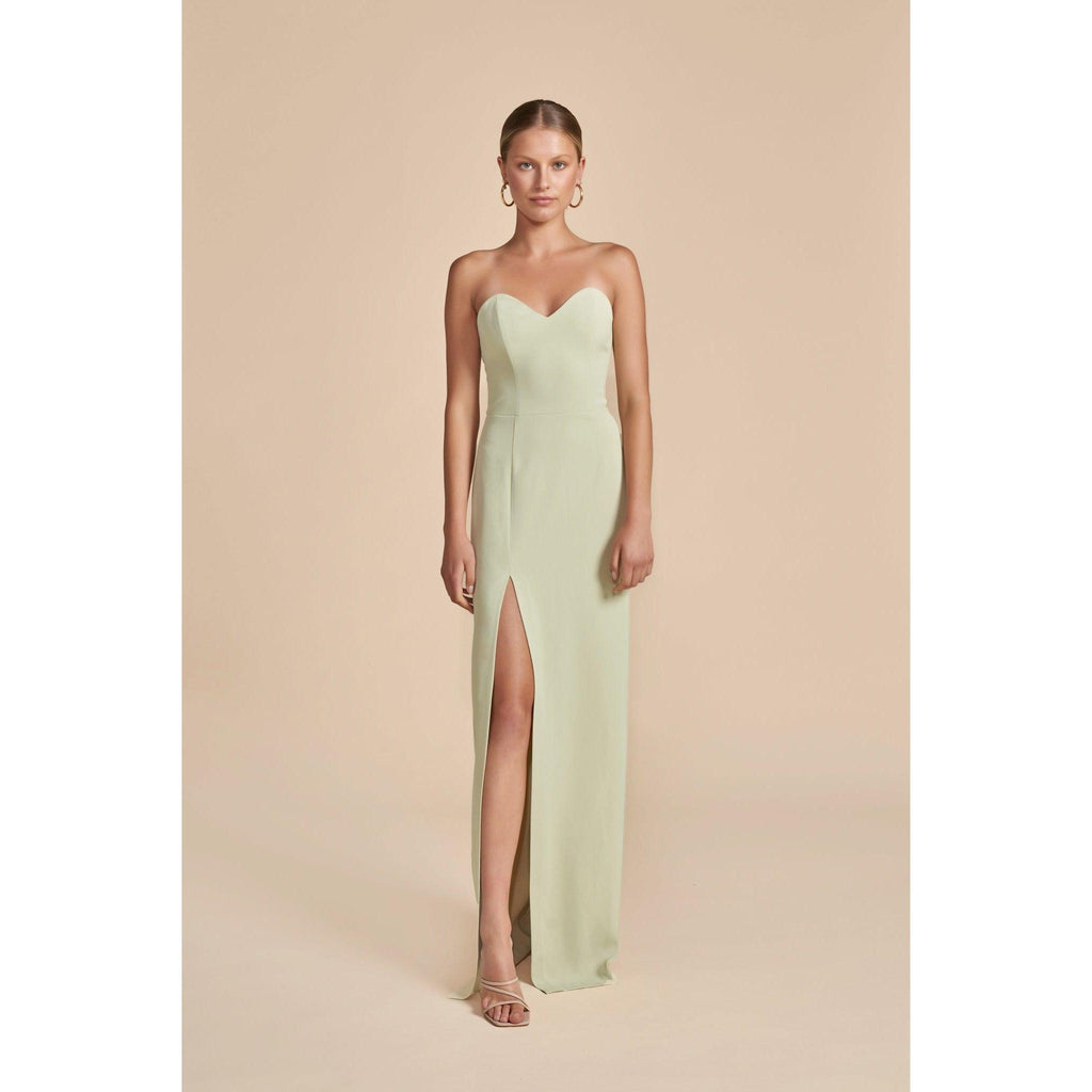 Anne Long Dress - Pale Sage - Willow and Vine