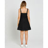 Cassie Tiered Mini Dress Black - Willow and Vine