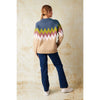 Chevron Jumper - Navy & Camel - Willow and Vine