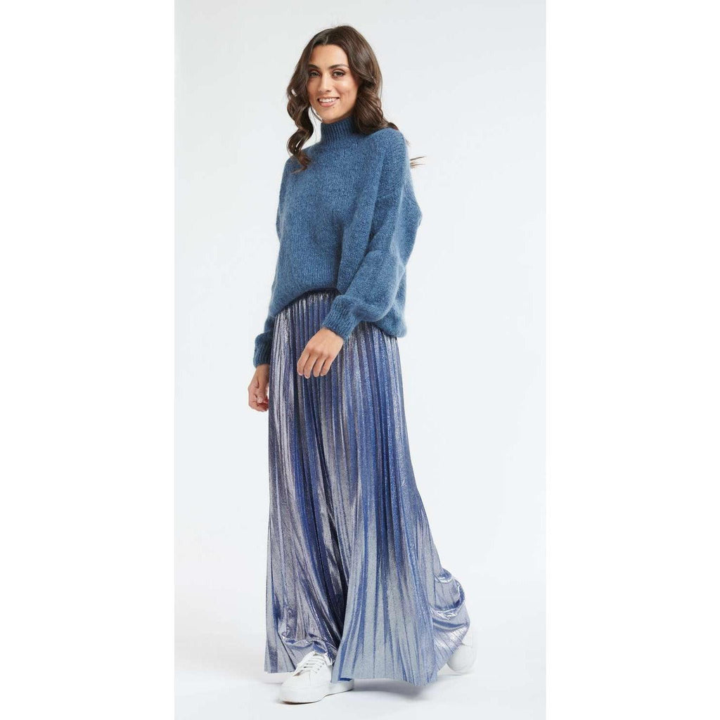 Disco Skirt - Blue - Willow and Vine