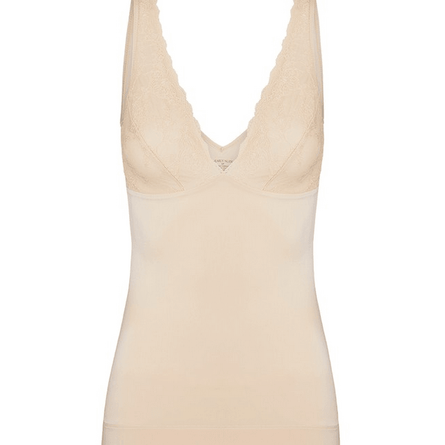 Firming Microfiber Camisole with Lace - Willow and Vine