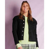 Puff Sleeve Jacket - Black - Willow and Vine